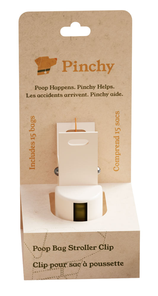 Pinchy Dog Poop Stroller Clip